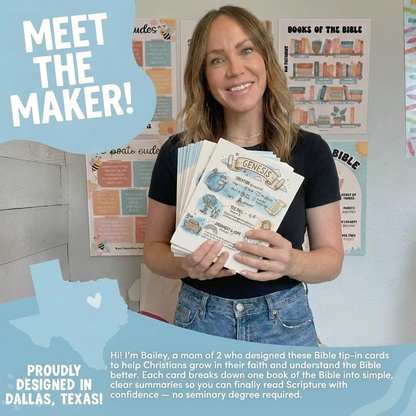 Pre-Made Bible Journaling Note Cards