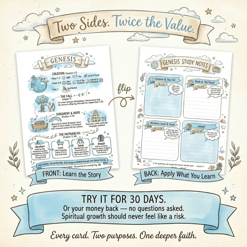 Pre-Made Bible Journaling Note Cards