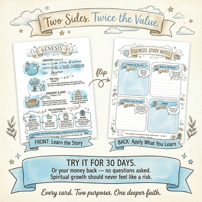 Pre-Made Bible Journaling Note Cards